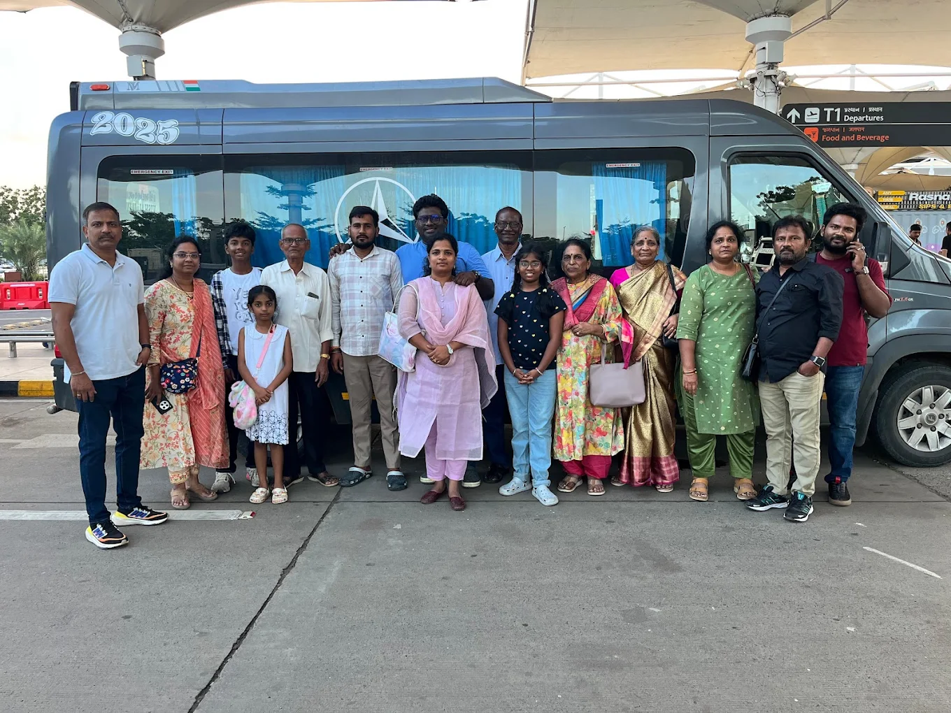 Happy Customers at Airport